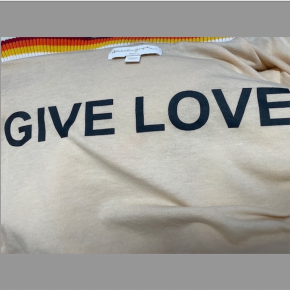 NEW Spiritual Gangster Furry Crop Jacket Rainbow NWOT - Picture 12 of 14